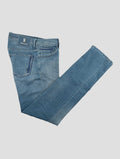 Stefano Ricci Blue Cotton Jeans (TSTKSW0-2) - View 1