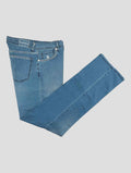 Stefano Ricci Light Blue Cotton Jeans (T01901PATW33) - View 1