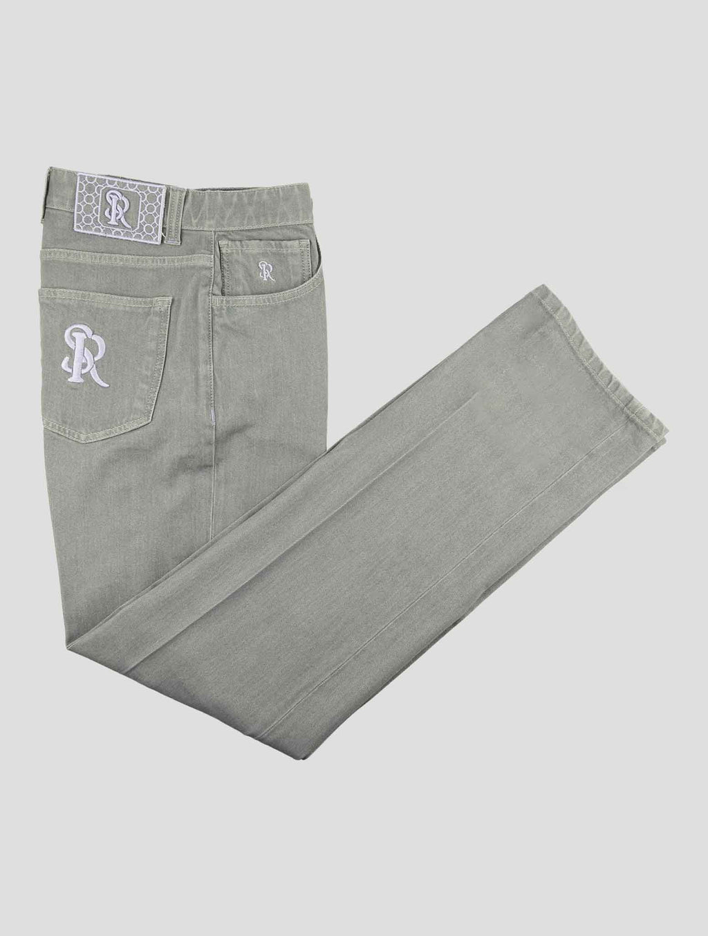 Stefano Ricci Gray Cotton Jeans (T155OTT2) - View 1
