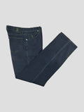 Stefano Ricci Blue Cotton Jeans (T01901BASU) - View 1