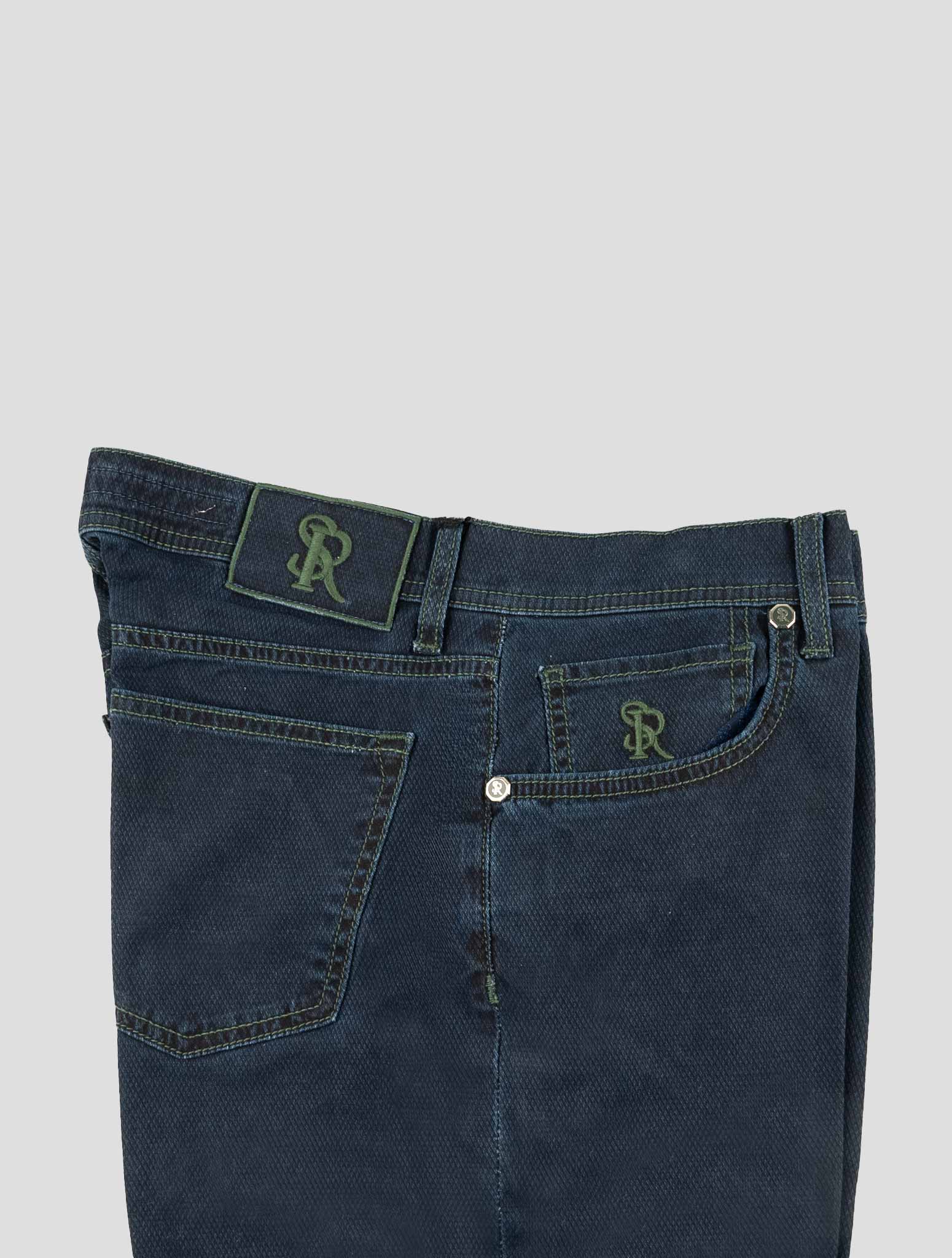 Stefano Ricci Blue Cotton Jeans (T01901BASU) - View 3