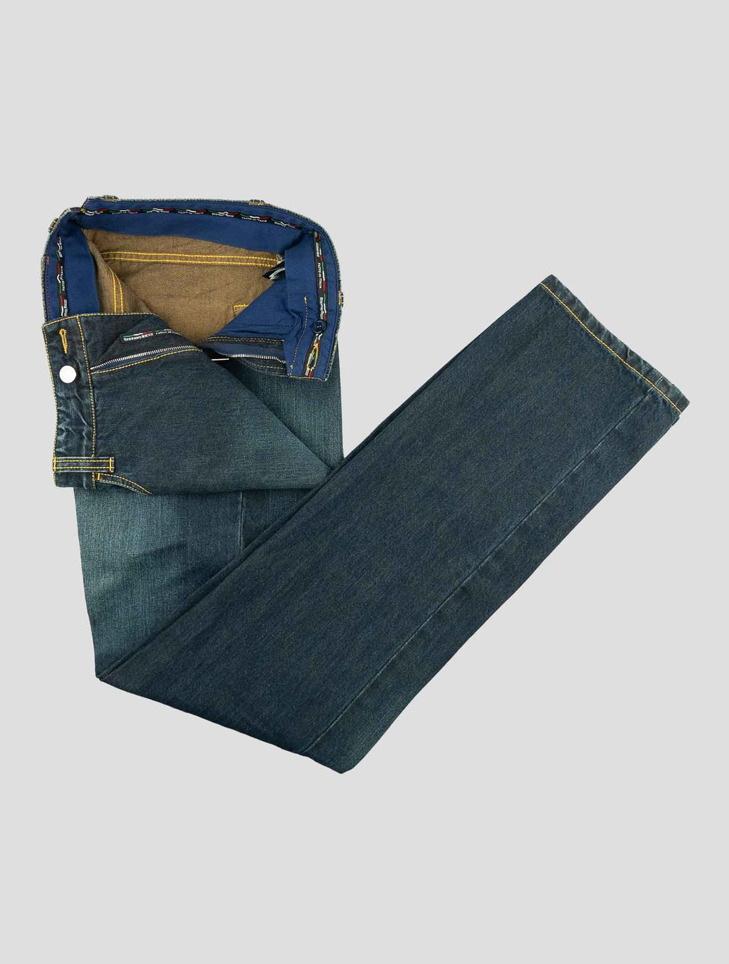 Stefano Ricci Blue Cotton Jeans (T015T1DC70) - View 2