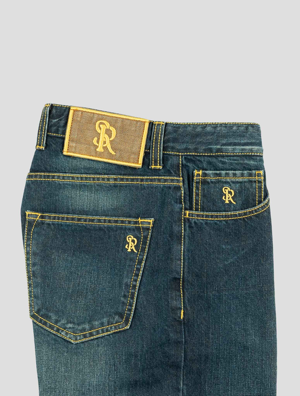 Stefano Ricci Blue Cotton Jeans (T015T1DC70) - View 3