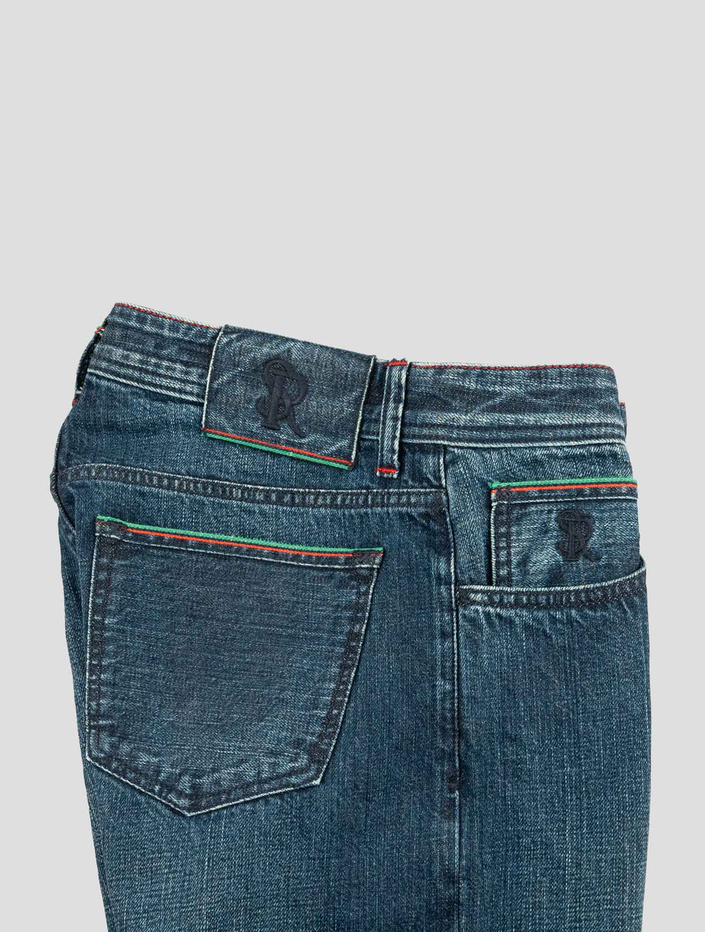 Stefano Ricci Blue Cotton Jeans (901KDR01) - View 3