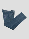 Stefano Ricci Blue Cotton Jeans (T01901GAPR) - View 1