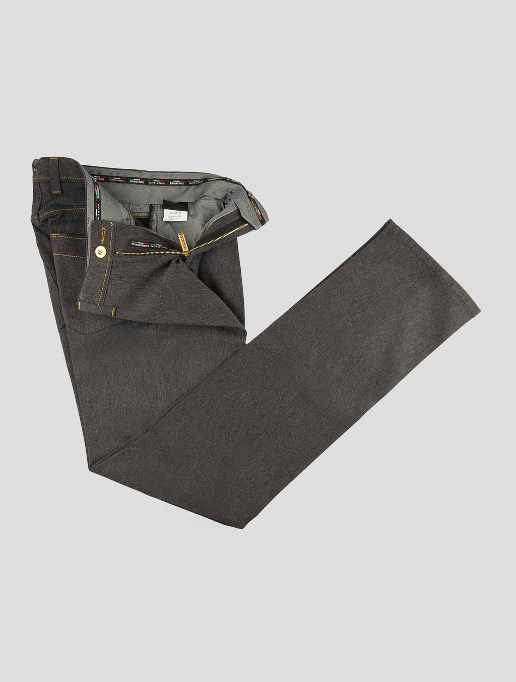 Stefano Ricci Gray Cotton Pants (MFT74R0160) - View 2