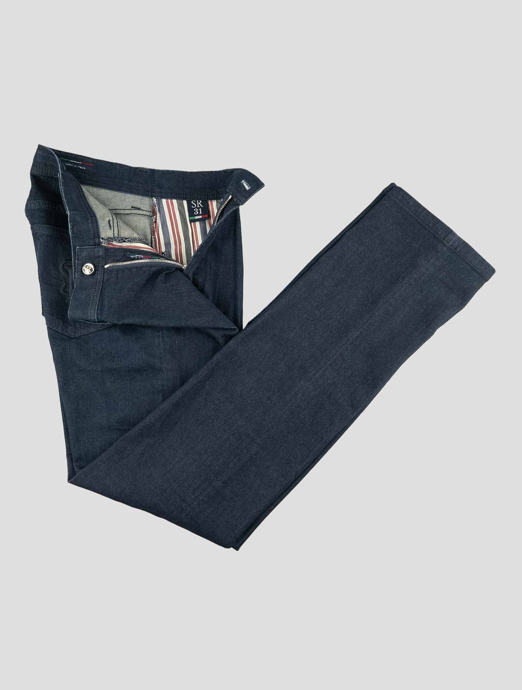 Stefano Ricci Blue Cotton Jeans (T01901PE) - View 2