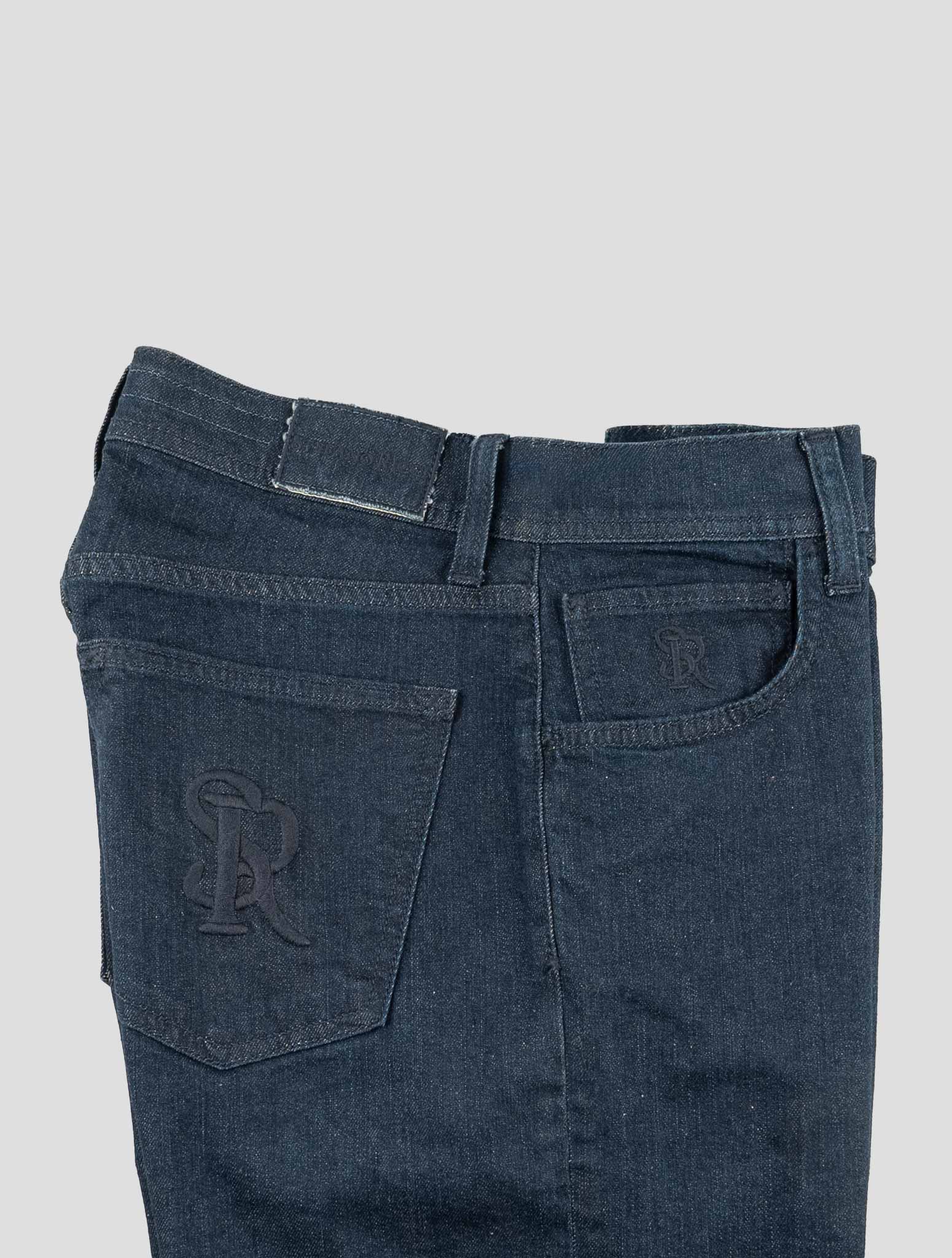 Stefano Ricci Blue Cotton Jeans (T01901PE) - View 3