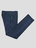 Stefano Ricci Blue Cotton Jeans (MFT03B1040) - View 1