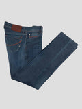 Stefano Ricci Blue Lyocell-Cotton Jeans (MST11S1050) - View 1