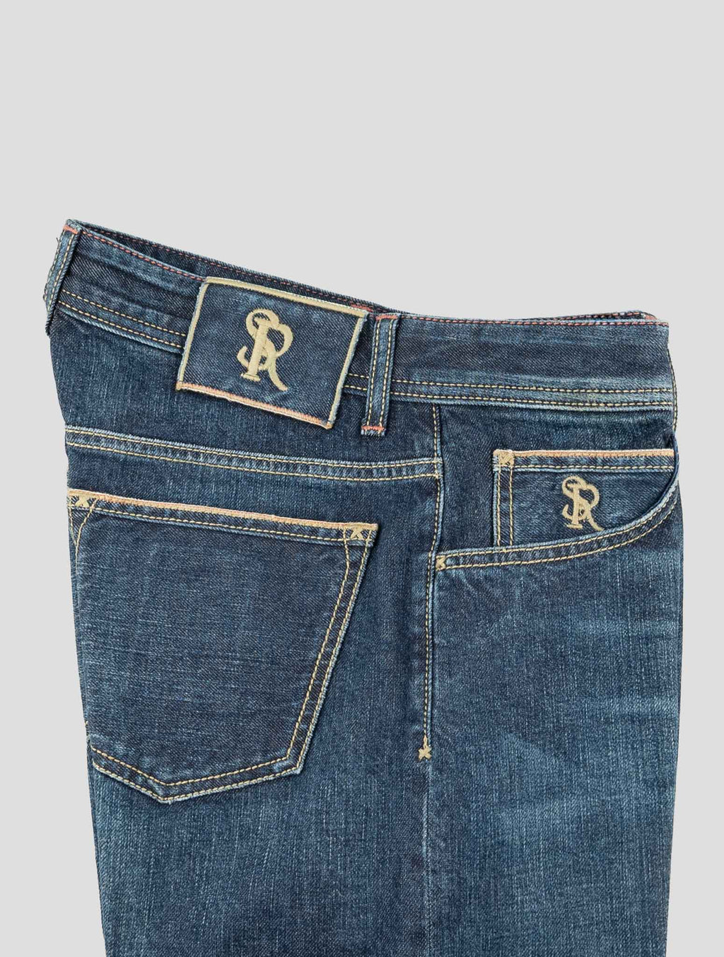 Stefano Ricci Blue Cotton Jeans (922NIL5007) - View 3