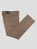 Stefano Ricci Brown Cotton Jeans - View 1