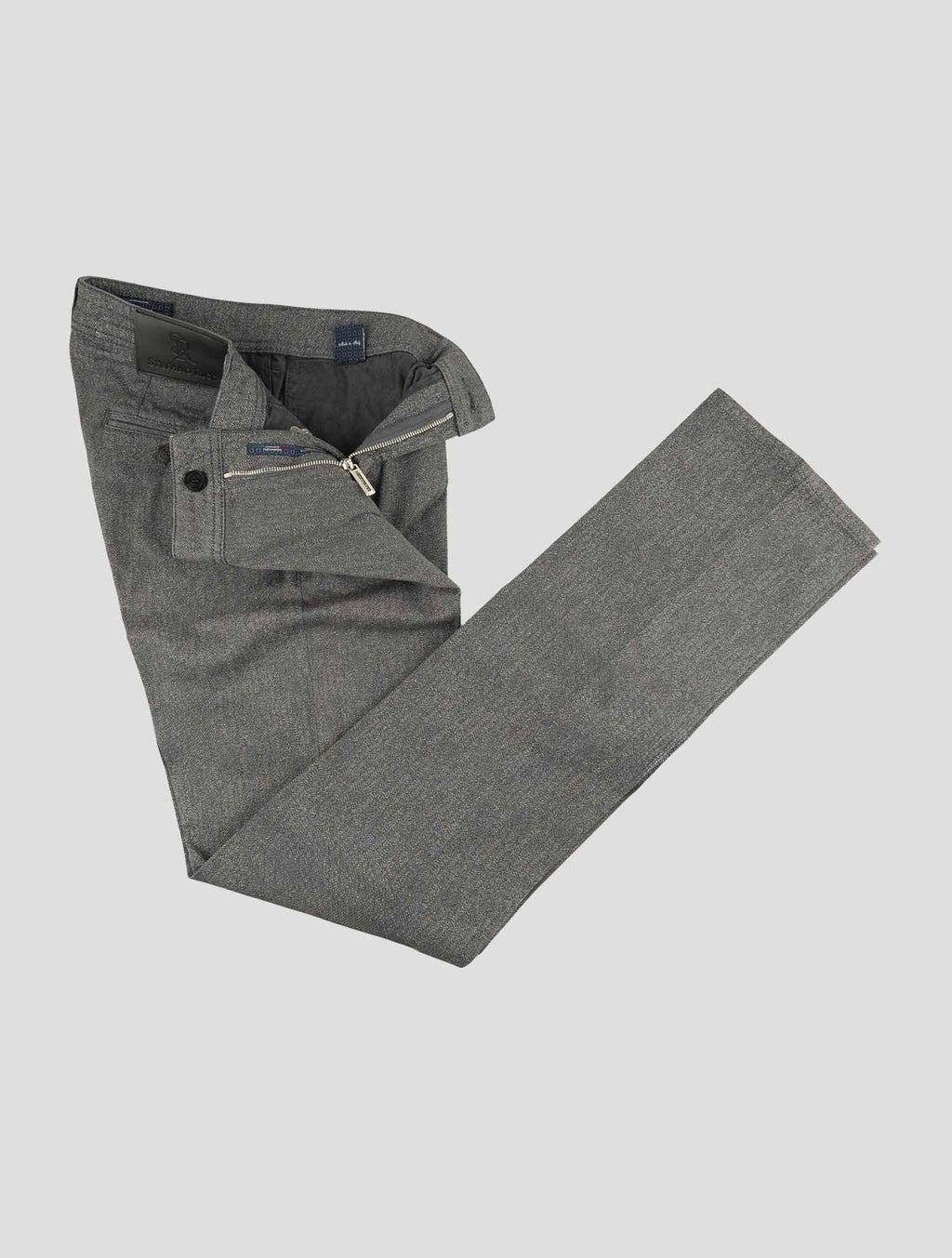 Stefano Ricci Gray Cotton Pants (MST74A140) - View 2