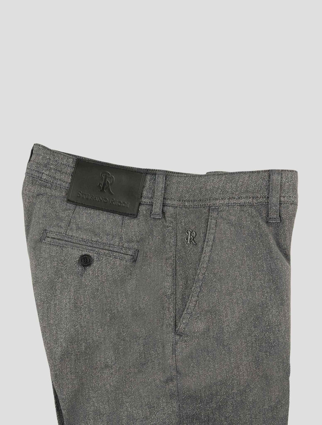 Stefano Ricci Gray Cotton Pants (MST74A140) - View 3