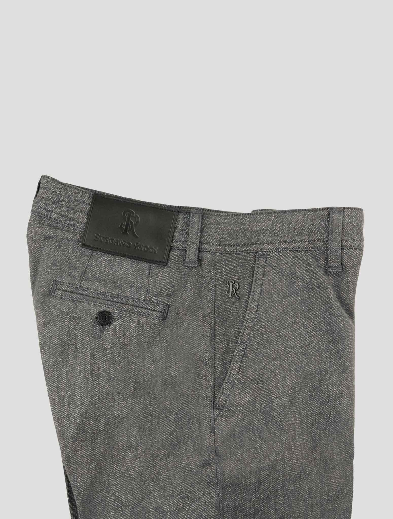 Stefano Ricci Gray Cotton Pants (MST74A140) - View 3