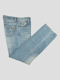 Stefano Ricci Light Blue Cotton-Linen Jeans (T01901LBD11785024) - View 1