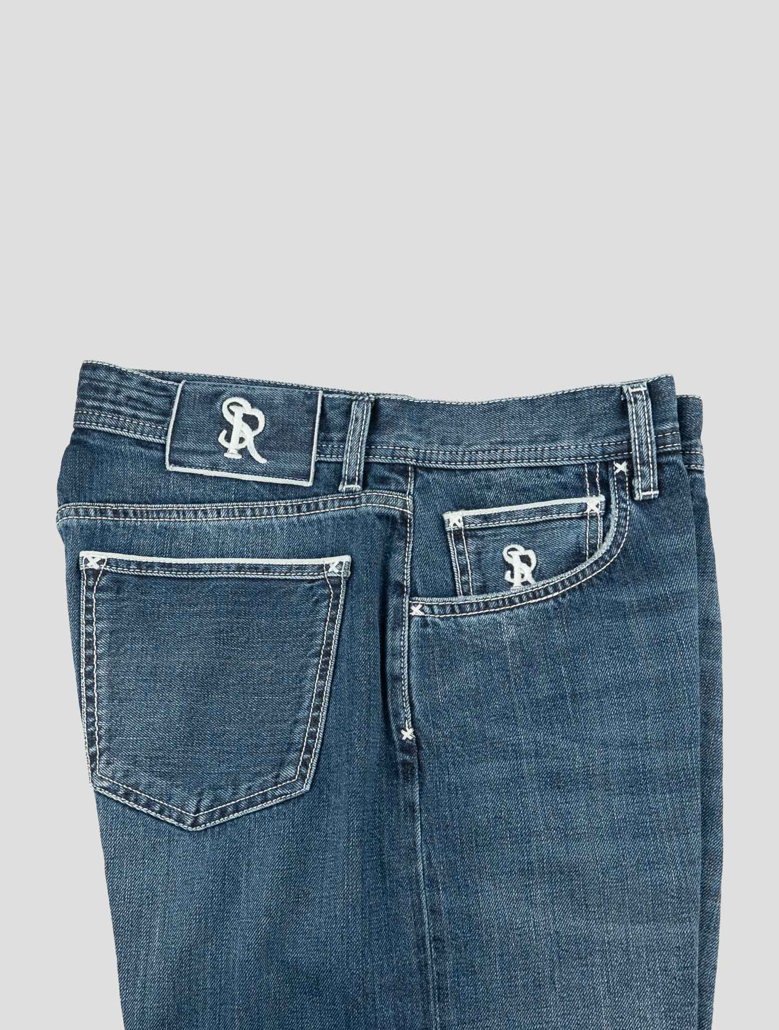 Stefano Ricci Blue Cotton Jeans (T01901KD002) - View 3