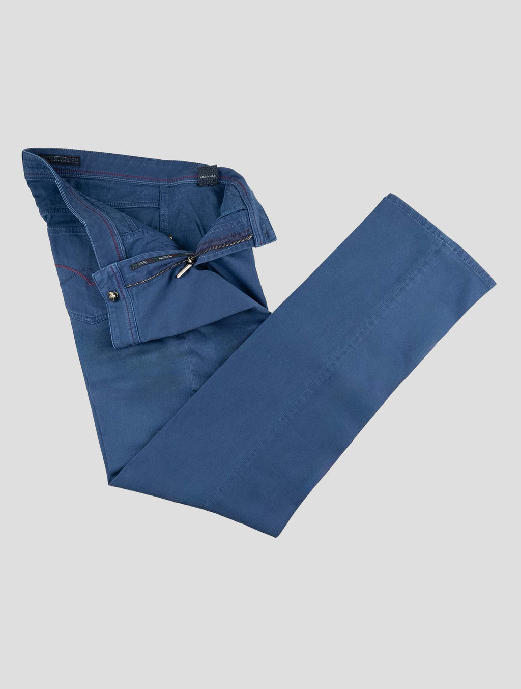 Stefano Ricci Blue Cotton Jeans (MST91S0040) - View 2