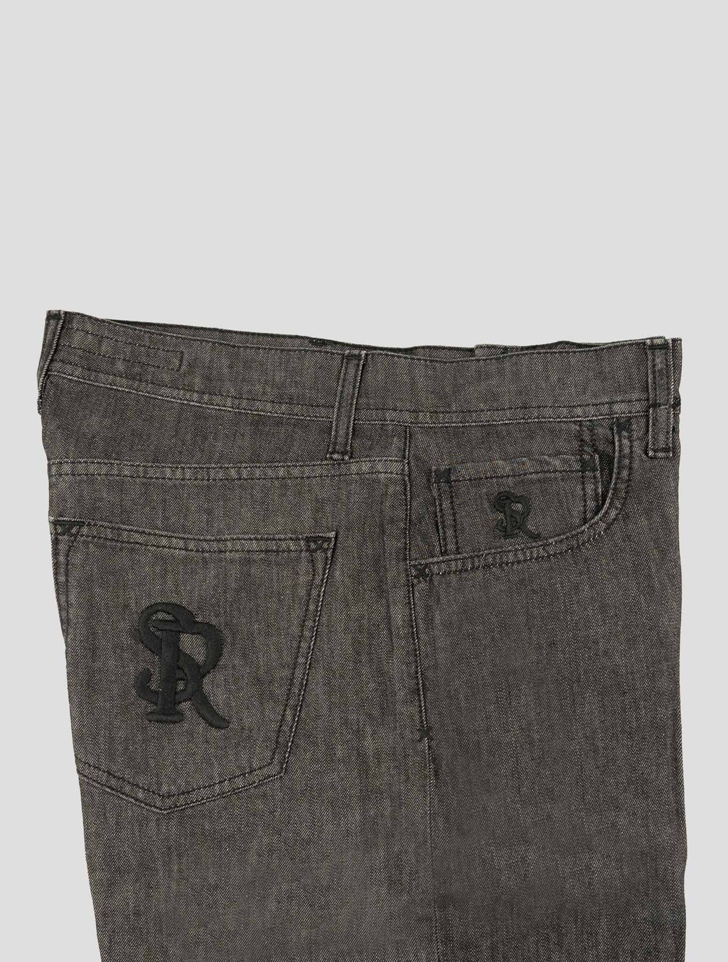Stefano Ricci Gray Cotton Jeans (T01901UR) - View 3