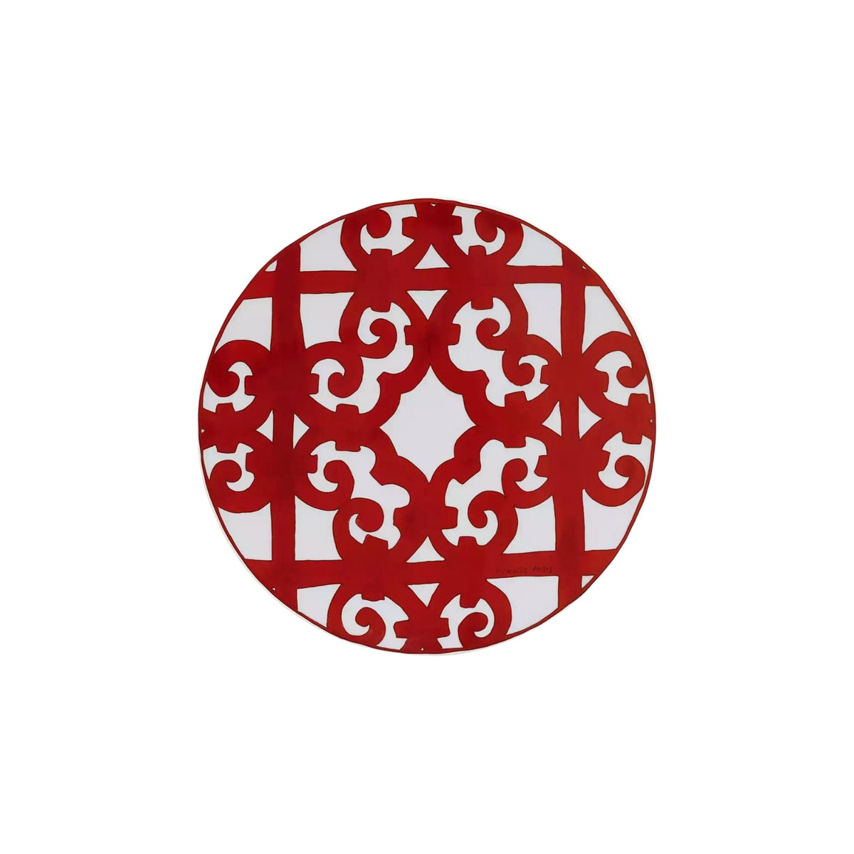 Hermès Balcon du Guadalquivir — Dessert Plate