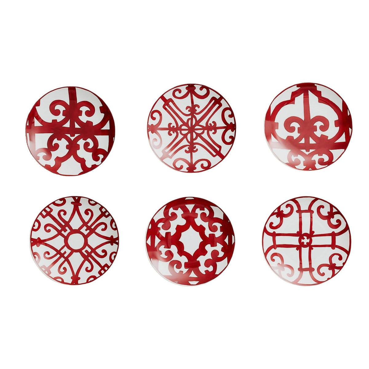 Hermès Balcon du Guadalquivir — Set of 6 Bread and Butter Plates