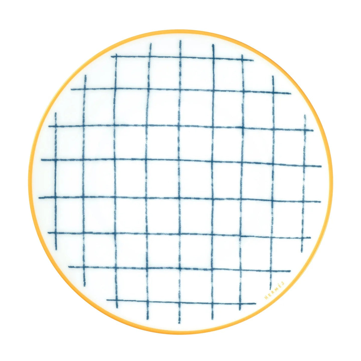 Hermès A Walk in the Garden — Blue Bread and Butter Plate