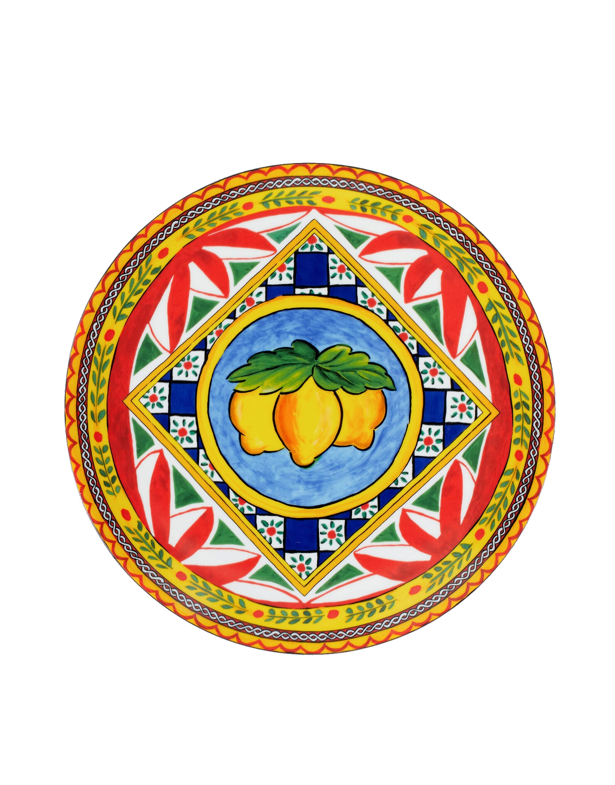 Dolce&Gabbana Casa Carretto Siciliano Porcelain Charger Plate - 31 cm