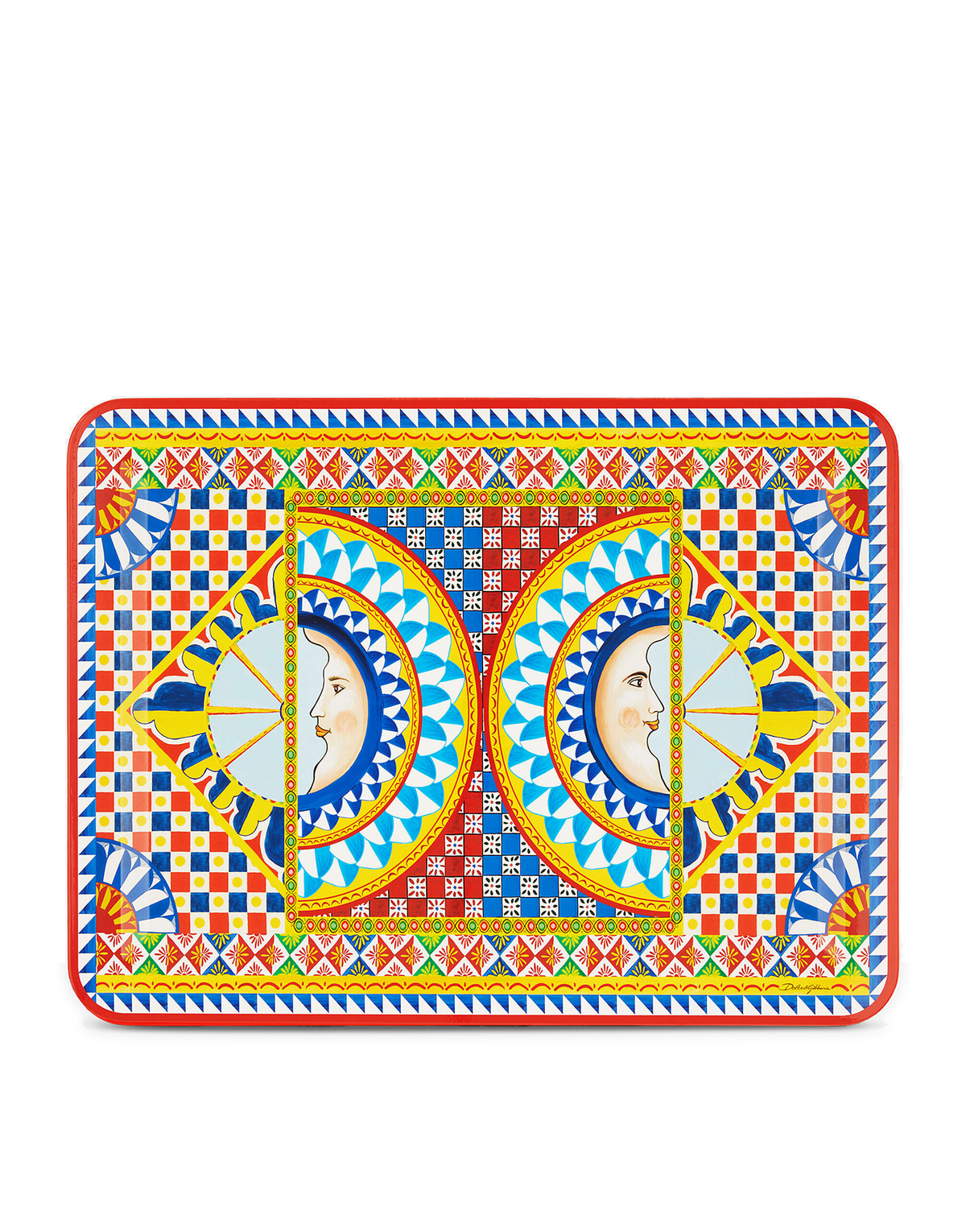 Dolce&Gabbana Casa Carretto Siciliano Rectangular Tray - 80 x 60 cm