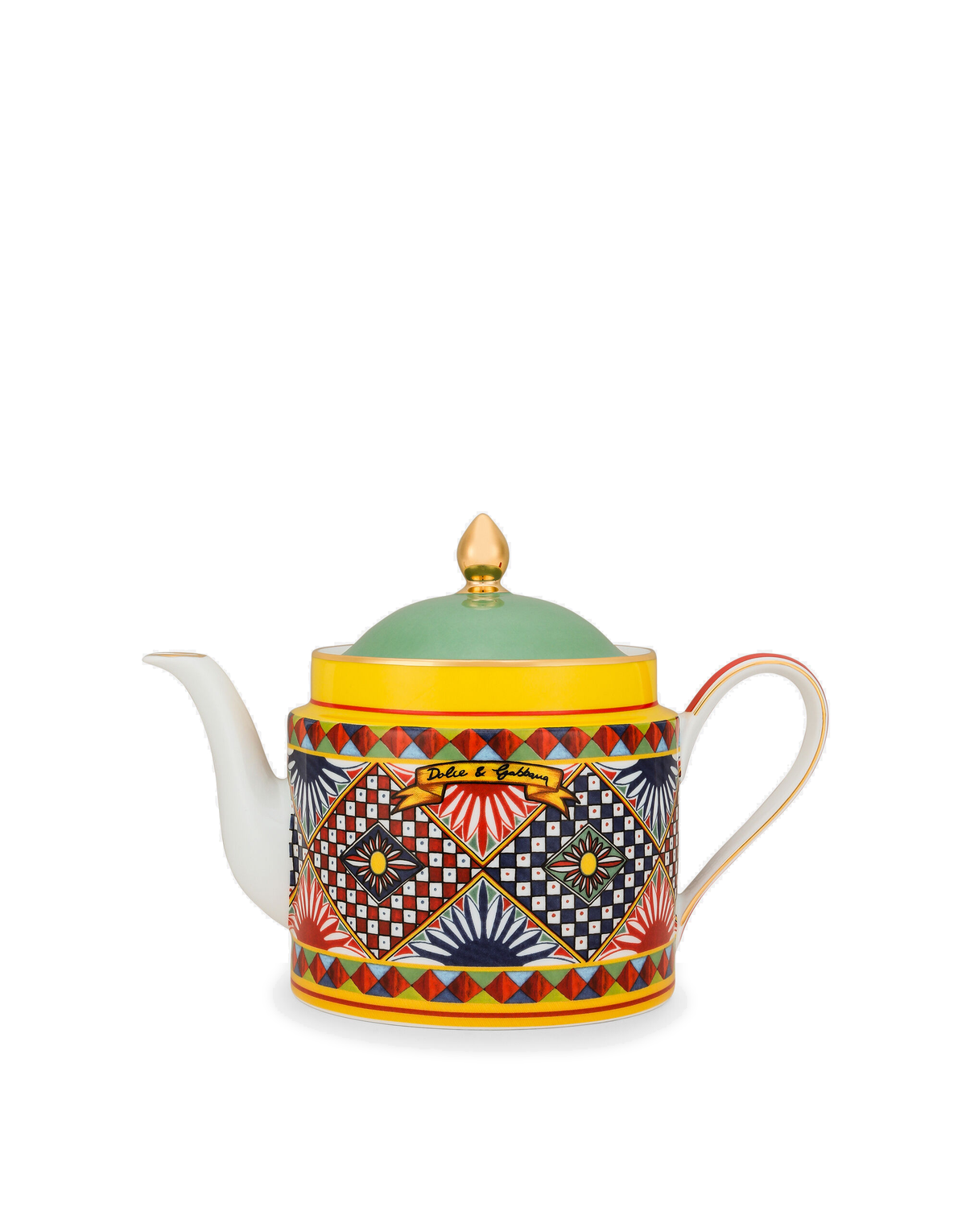 Dolce&Gabbana Casa Carretto Siciliano Teapot - 18.5 cm