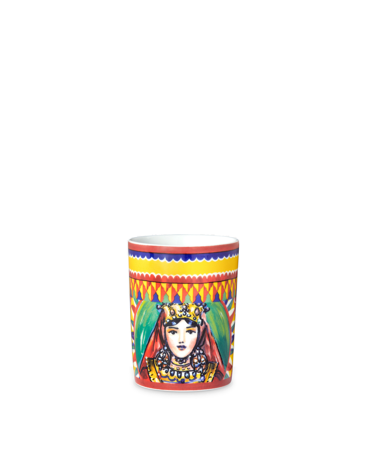 Dolce&Gabbana Casa Carretto Siciliano Water Glass - 10.5 cm
