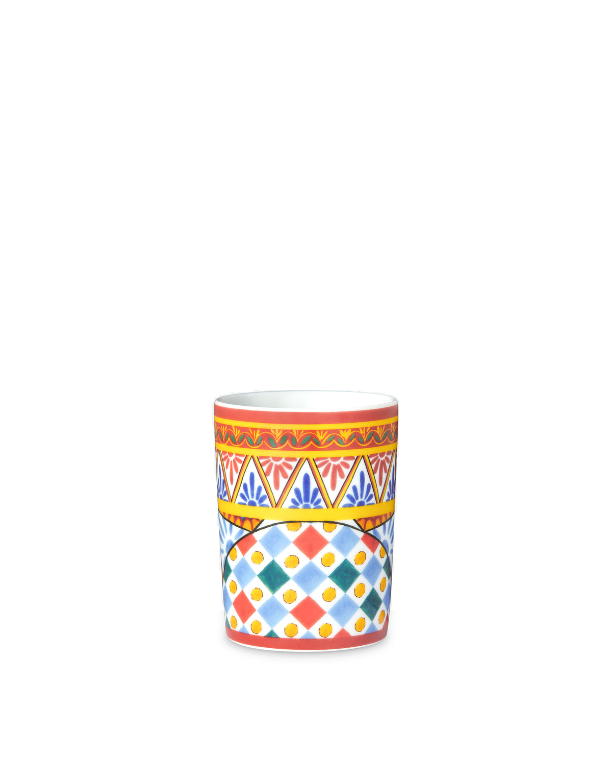 Dolce&Gabbana Casa Carretto Siciliano Water Glass - 10.5 cm