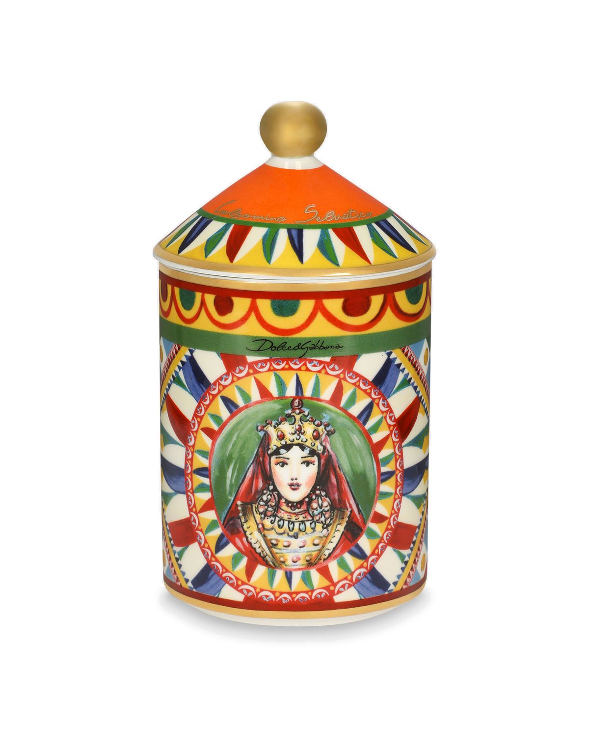 Dolce&Gabbana Casa Carretto Siciliano Wild Jasmine Candle - 340 g