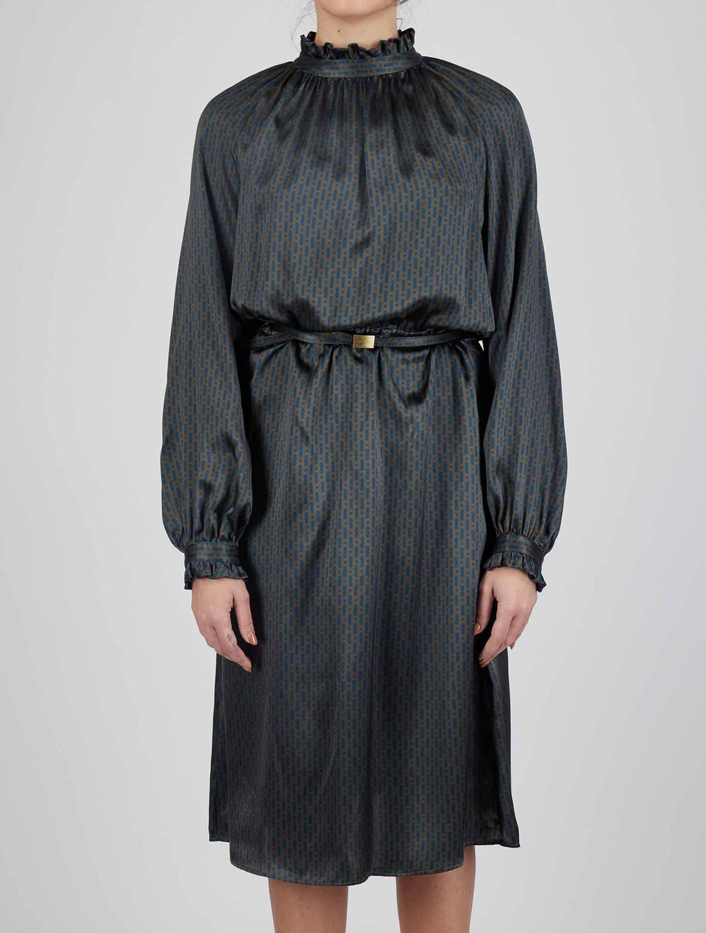 Kiton Blue Guanaco Argentina Overcoat - view 6