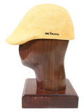 Kiton Blue Linen Flat Cap