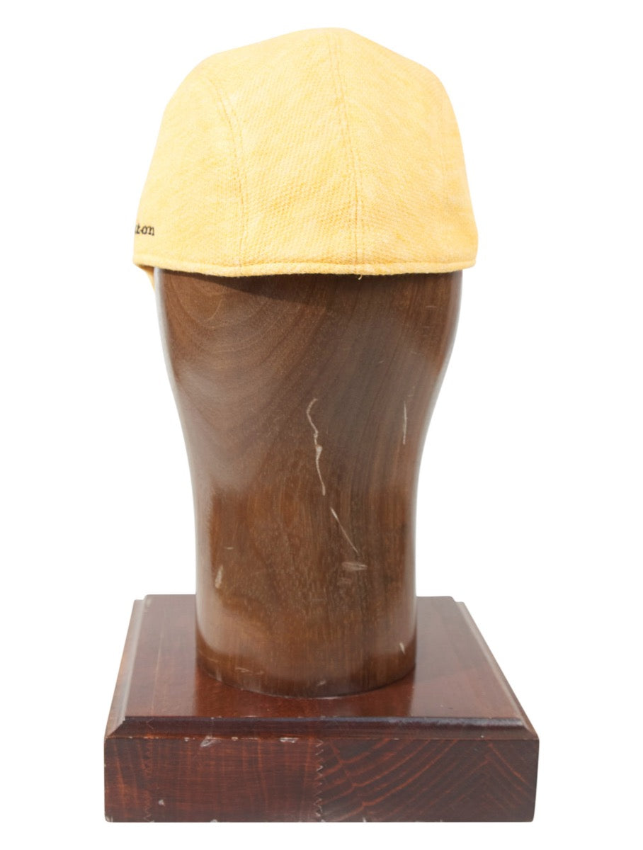 Kiton Blue Linen Flat Cap 2