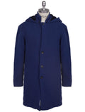 Kiton Blue Cashmere Mink Fur Coat Cardigan