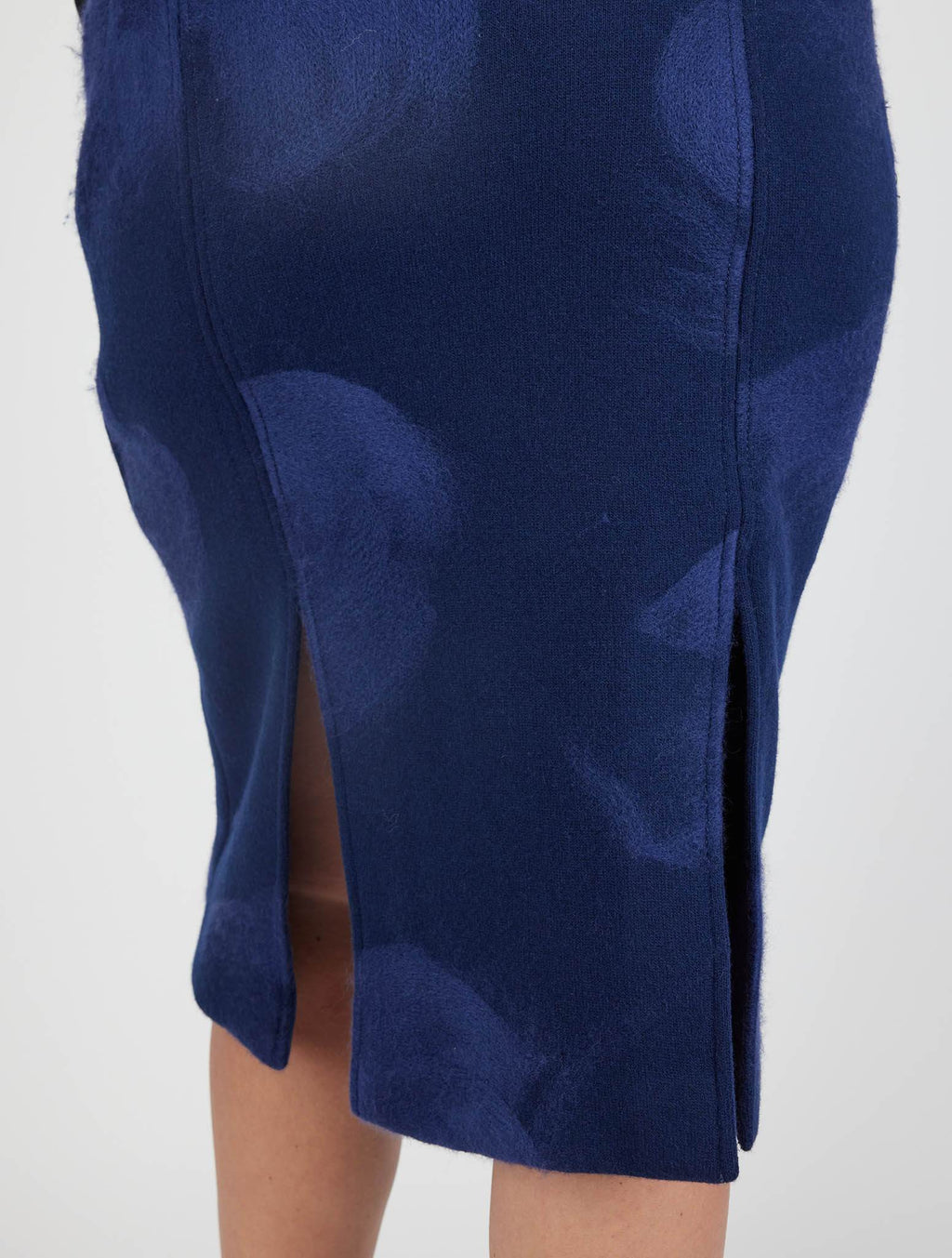 Kiton Blue Wool Cashmere Pa Skirts - view 5