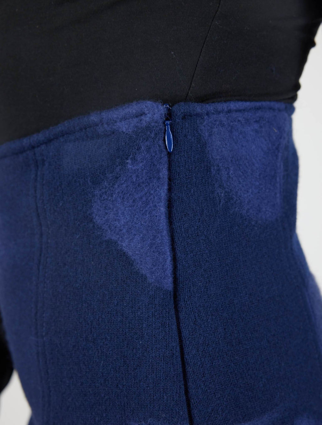 Kiton Blue Wool Cashmere Pa Skirts - view 6