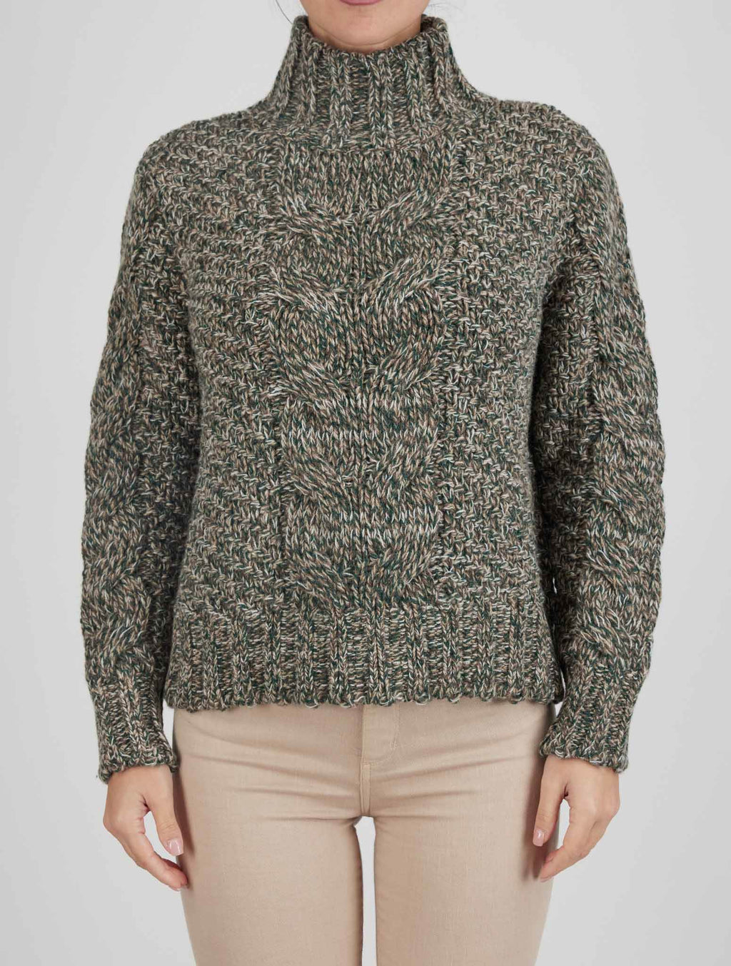 Kiton Light Green Cotton Shirt - view 2