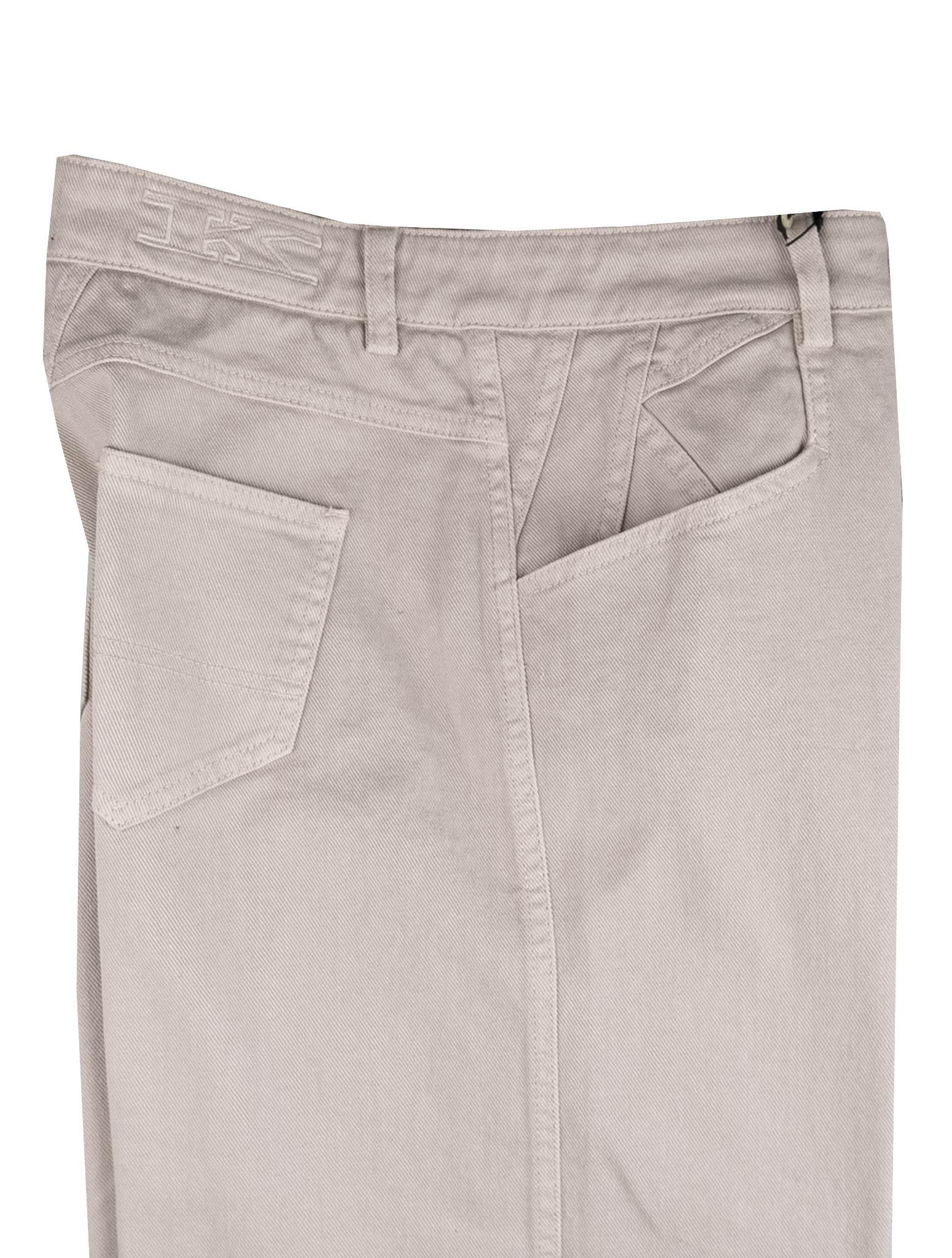 Kiton Gray Cotton Cotton Ea Jeans - view 4