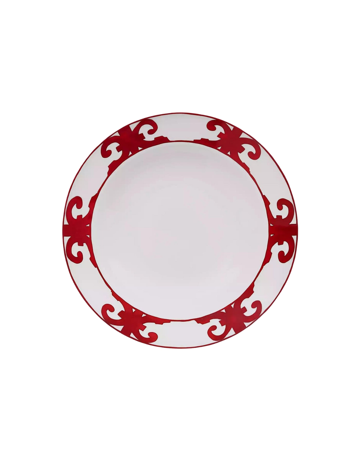 Hermès Balcon du Guadalquivir Round deep platter — 29.5 cm
