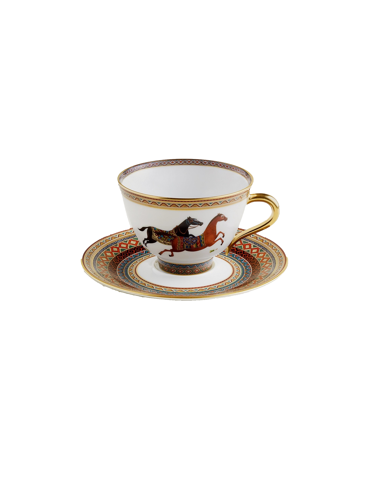 Hermès Cheval d’Orient Tea Cup and Saucer No.1