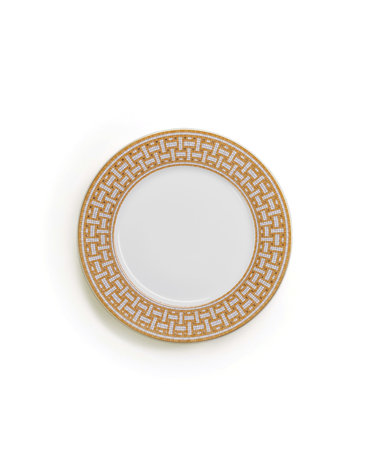 Hermès Mosaïque au 24 Gold Dinner Plate — 27.5 cm