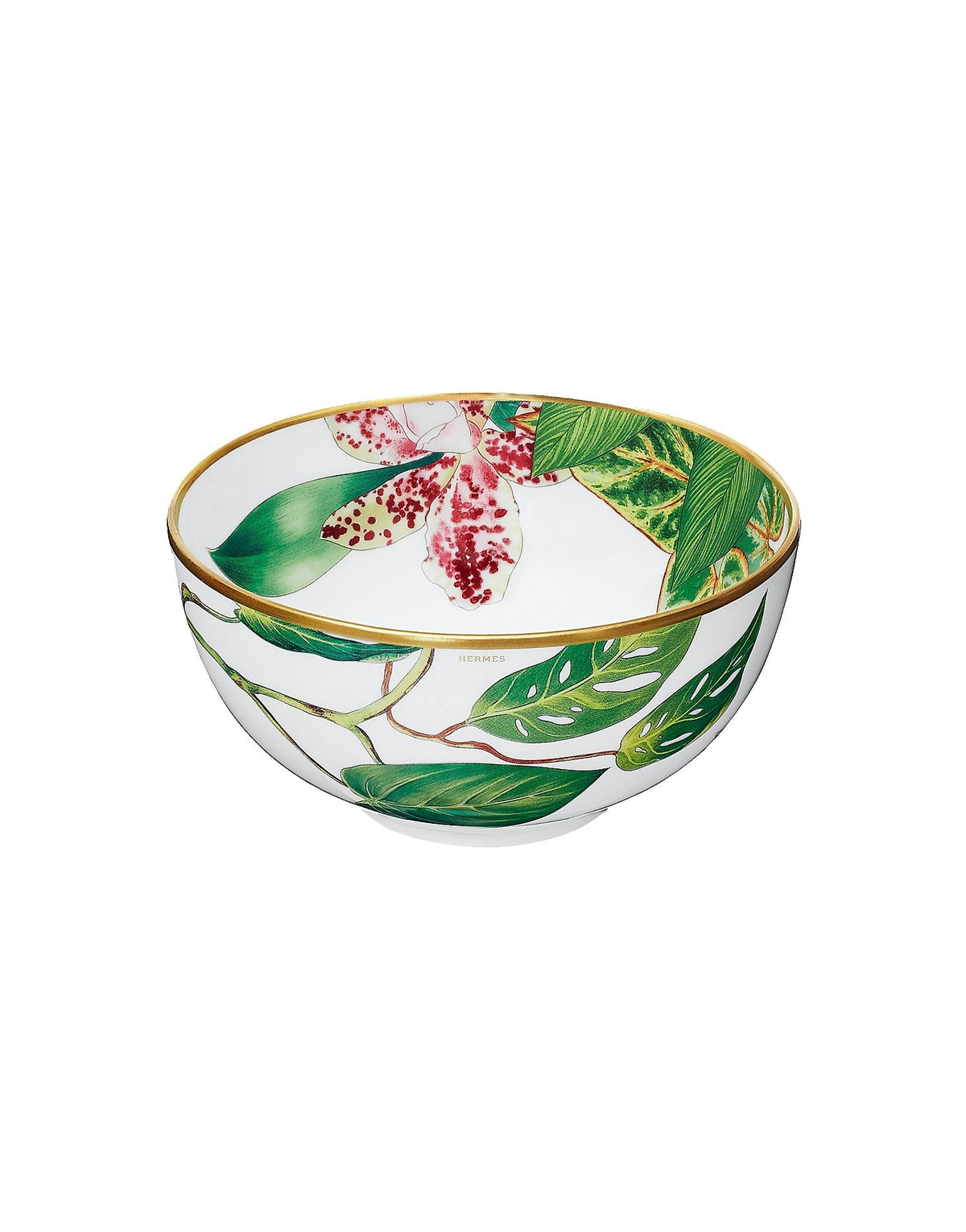 Hermès Passifolia Medium bowl — 40 cl, white background
