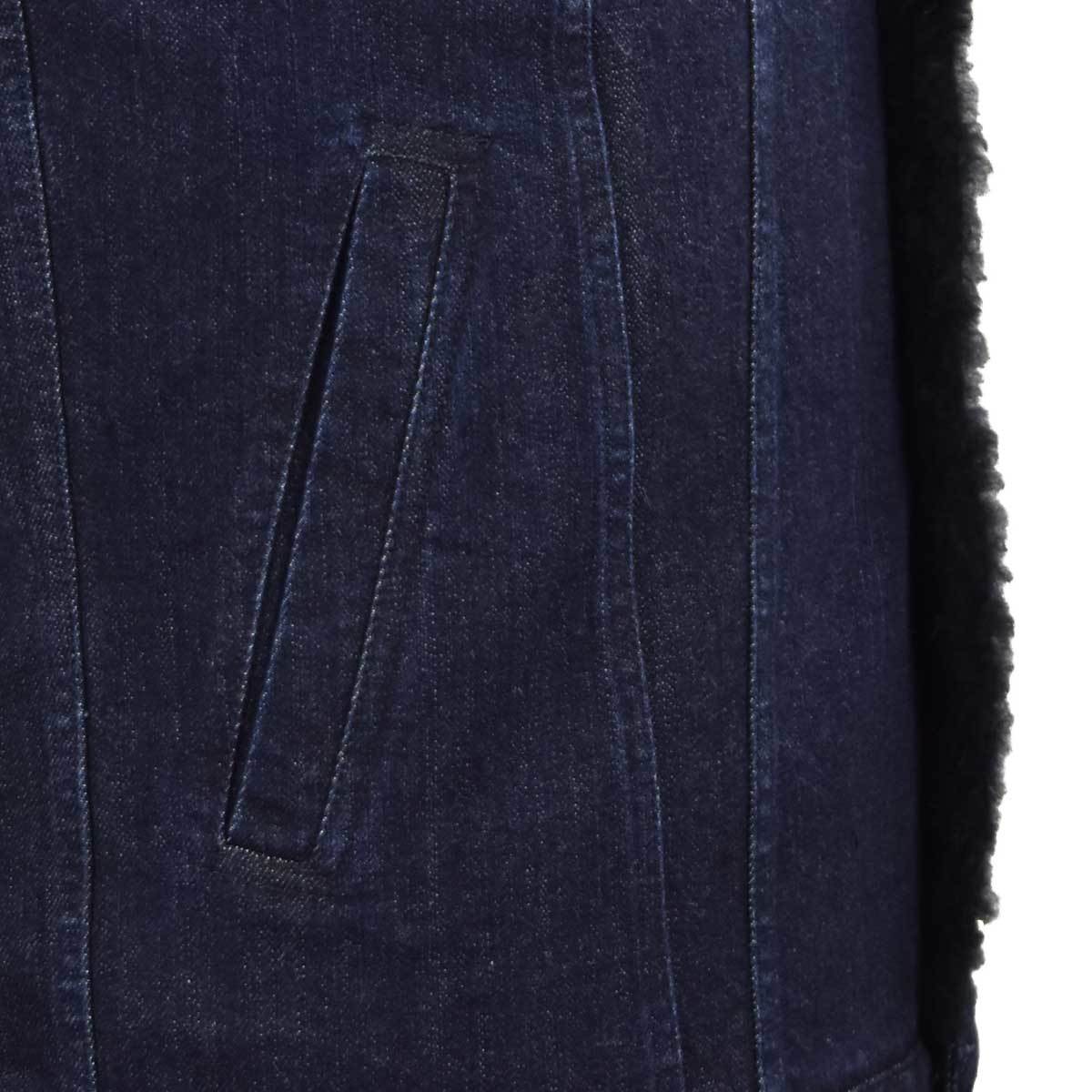 Kiton Dark Blue Cotton Ea Coat - view 4