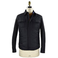 Kiton Blue Pl Coat Blue