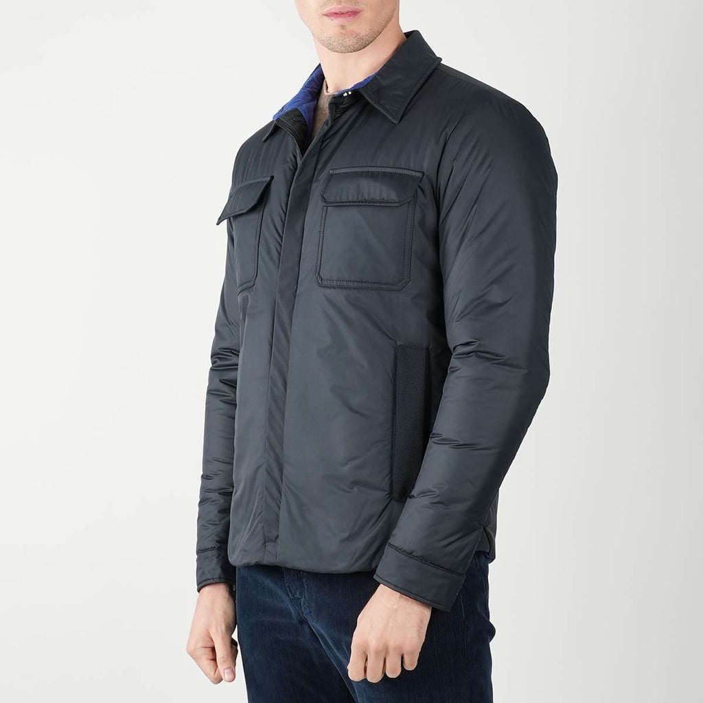 Kiton Blue Pl Coat Blue - view 17