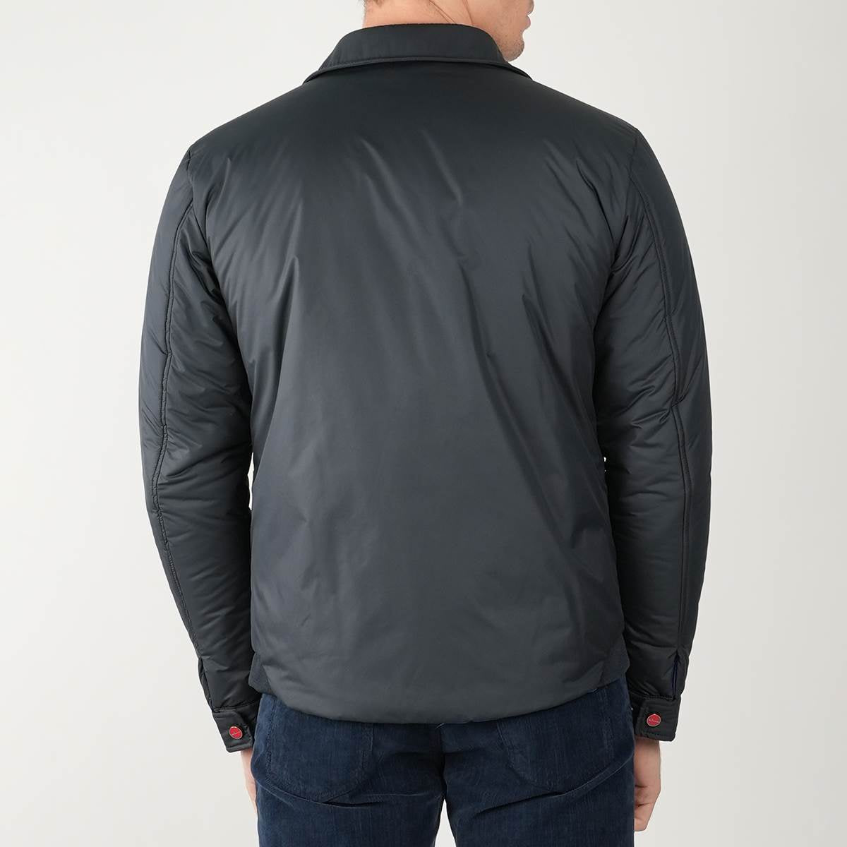 Kiton Blue Pl Coat Blue - view 13