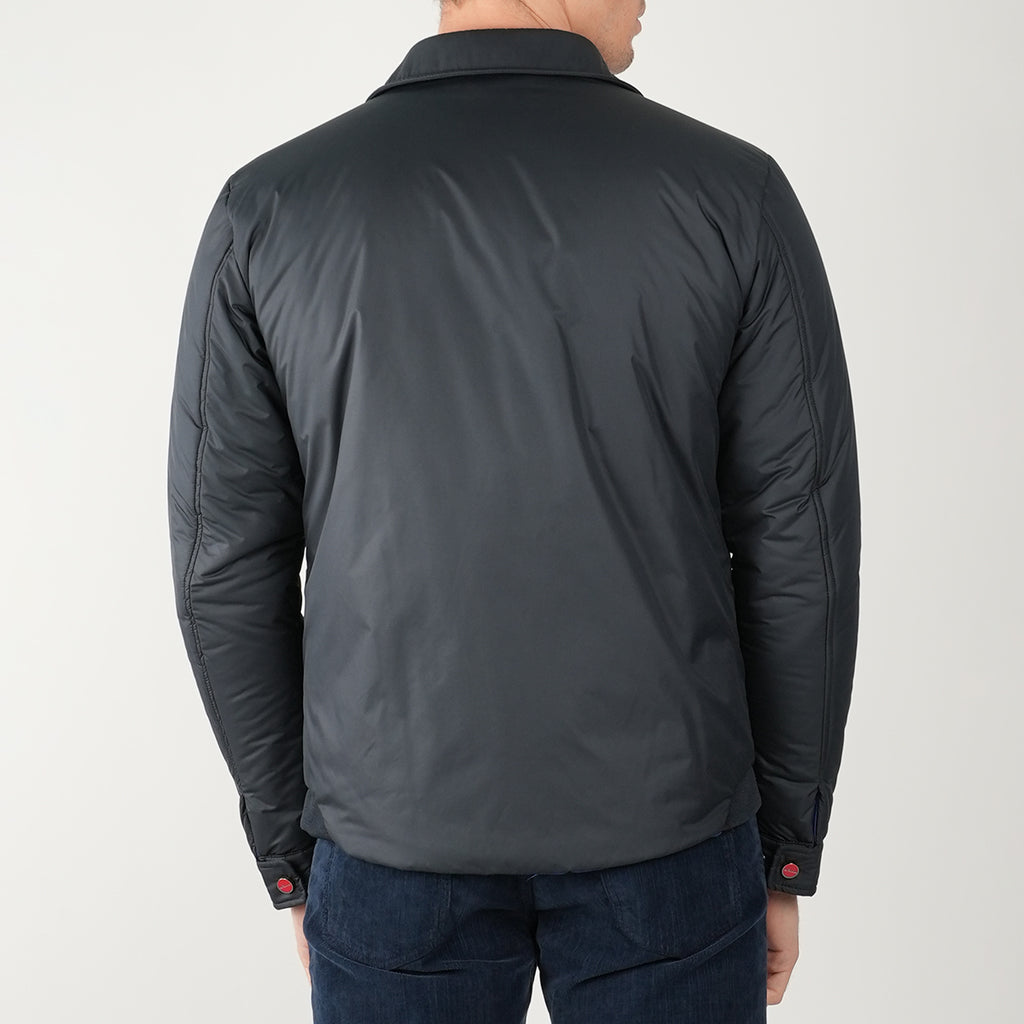 Kiton Blue Pl Coat Blue - view 6