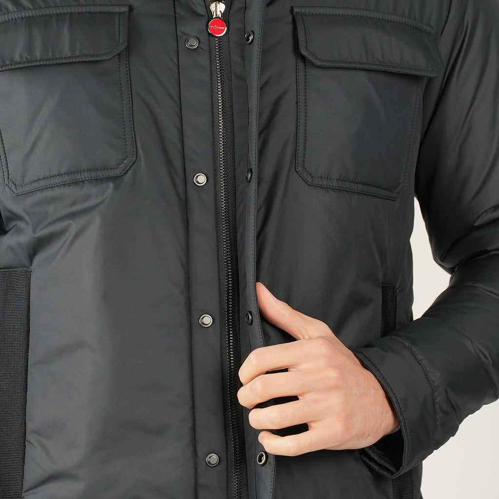 Kiton Blue Pl Coat Blue - view 10